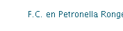 F.C. en Petronella Ronge